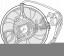 Denso DER02001 Вентилятор салону der02001 denso