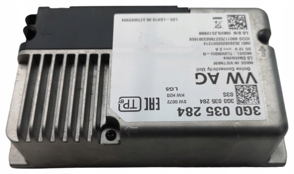 Volkswagen OE 3G0035284, DWP3G0035284OE Контролер онлайн-сервісів VW Polo 3G0035284 Новий оригінал