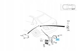 Mercedes-Benz OE 2429007001#W Модуль керування КОМ Mercedes-Benz