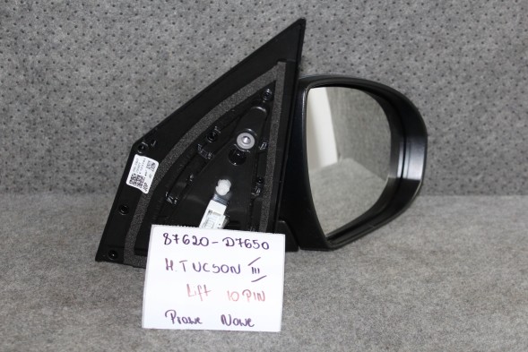 Hyundai OE ДЗЕРКАЛО ПРАВЕ HYUNDAI TUCSON III Y3Y 10 PIN 87620-D7650