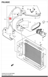 Prolights acn160359 ТРУБОПРОВІД КОНДИЦІОНЕРА RENAULT SUZUKI BALENO
