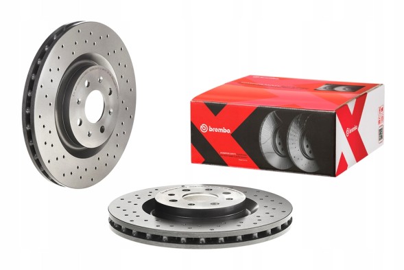 Brembo 09.8004.7X Гальмівні диски brembo 09.8004.7x