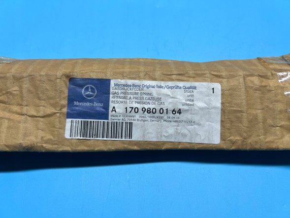 Mercedes-Benz OE 1709800164, A1709800164, A-170-980-01-64 НОВА ОРИГІНАЛЬНА ГАЗОВА ПРУЖИНА ДЛЯ MERCEDES BENZ SLK SEAT A1709800164