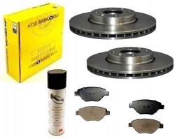 ATM Mikoda ALL8920A Диски колодки RENAULT MEGANE II 2003-2009 1.4 ПЕРЕДНІ 260mm система Bosch