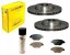 ATM Mikoda ALL8920A Диски колодки RENAULT MEGANE II 2003-2009 1.4 ПЕРЕДНІ 260mm система Bosch