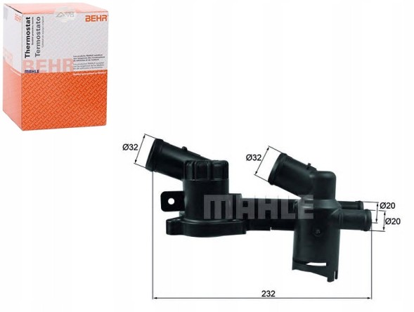 Behr BEHTH 52/RS5 ТЕРМОСТАТ BEHR VW 80-89C GOLF VI 1,2TSI 09-