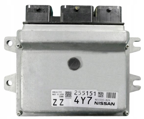 Nissan OE NEC000826 255151 КОНТРОЛЕР ДВИГУНА NISSAN MICRA 1.2 NEC000-826 255151 + ПРОГРАМУВАННЯ