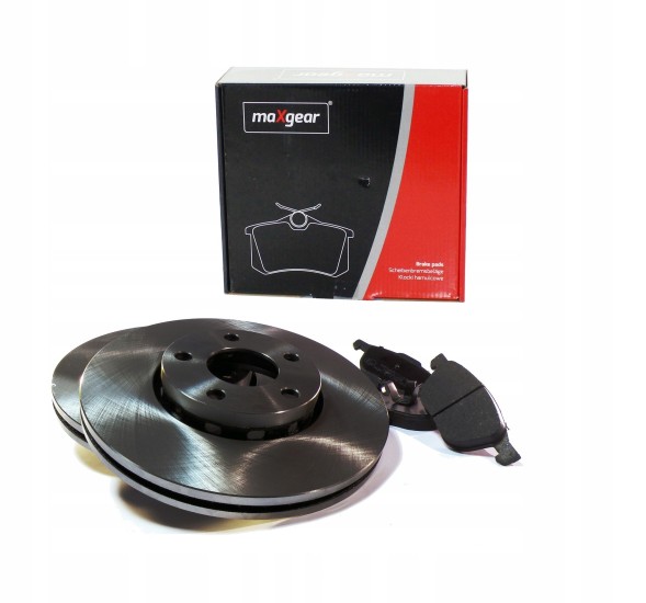 Maxgear 19-1992 + 19-1285 RENAULT FLUENCE Накладки + передні диски RENAULT FLUENCE 280мм