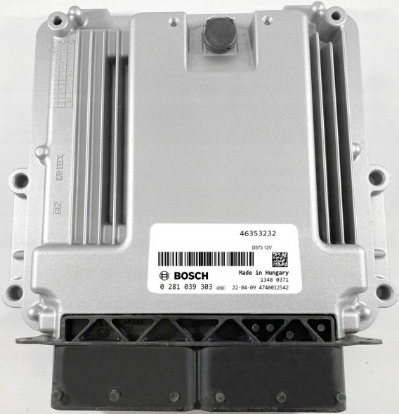Fiat OE 0281039303 46353232 FIAT DOBLO 1.6 КОМП'ЮТЕР ECU FIAT DOBLO 1.6 0281039303 46353232