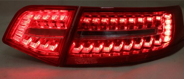 Китай 133988MH + 1339881MH MHM Комплект задніх ліхтарів Led Audi A6 c6 4f Lift Sedan 08-