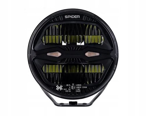 Lamiro L3442 СВІТЛОДІОДНИЙ ФАРА X-SPIDER NINJA КРУГЛА СТРОБОСКОПИЧНА ДАЛЬНЯ ЛАМПА