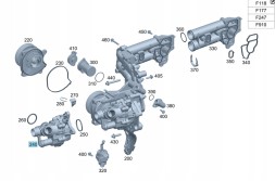 Mercedes-Benz OE A6542004000 Термостат mercedes ом654