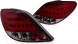 Junyan LDPE26 mhm Комплект задніх ліхтарів LED Bar Neon LED Tuning Peugeot 207 2006-2009 рр.