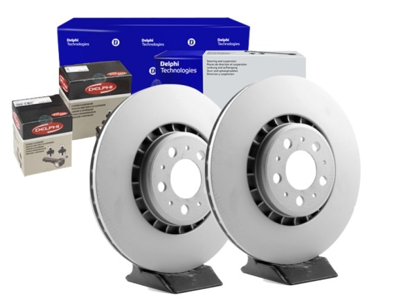 Delphi DEL/BG4341/ZAPS Delphi гальмівні диски 2шт mazda задня cx-7 2,2cd