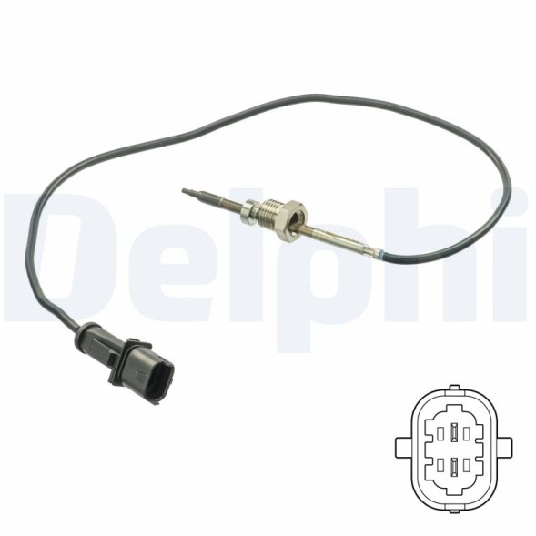 V-maxzone Part VIC-326777 Датчик температури вихлопних газів для FIAT DOBLO, DOBLO/MINIVAN 1.3D/1.9D 10.05-