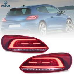 Китай GPTLIWW0061-1 Лампи задні VW SCIROCCO III 137, 138 2008-2014 передліфт червоні FULL LED