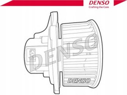 Denso DENDEA43003/RS2 Вентилятор denso 971093