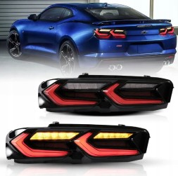 VLAND LDCT09 mhm Комплект задніх ліхтарів Vland Led Neon Dynamic Diodes Chevrolet Camaro VI 6 Lift 19