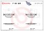 P06025 BREMBO Комплект гальмівних колодок з 4 шт дисків