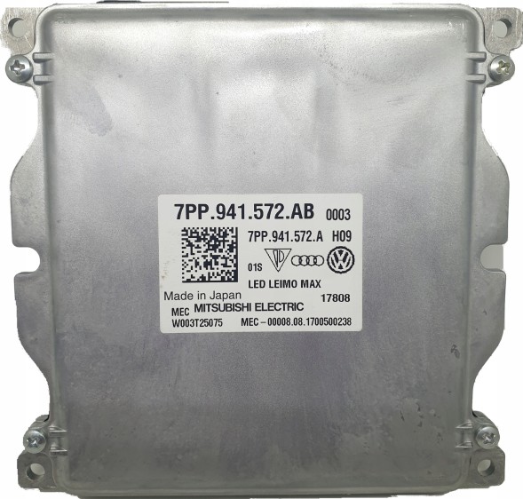 Audi OE MODUŁ STEROWNIK LAMPY REFLEKTORA 7PP.941.572.AB Оригінал модуль full led 7pp.941.572.Ab 7pp941572ab audi a4 b9 q7 vw tiguan
