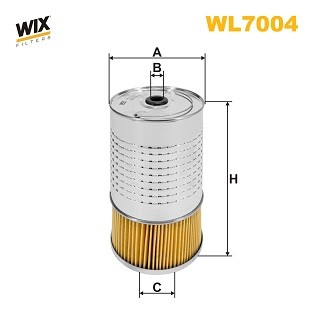 WL7004 WIX FILTERS Фільтр оливи