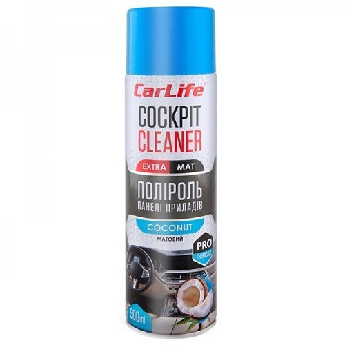 CF527 CARLIFE Поліроль панелі приладів Кокос CarLife 500ml