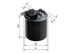 F026402844 BOSCH Фільтр палива