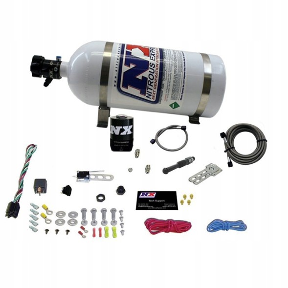 NX USA-NX-21000-15 Універсальний комплект сухого нітро - балон 6.8 кг Nitrous Express NX-21000-15