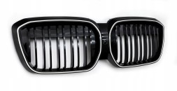 TOPGER KRG-BMW-433 x LED РЕШІТКА РАДІАТОРА BMW iX3 20-23 ЧОРНИЙ ГЛЯНЕЦЬ 2 ПЛАВНИКА ICONIC GLOW