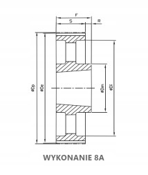 Optibelt РЕМІНЬ OPIBELT 30 мм TB 112 8M 30