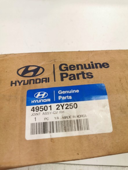 Hyundai OE 49501 2Y250 OE ПІВОСЬ ПРИВОДУ ПЕРЕДНЯ ПРАВА HYUNDAI IX35 OE 49501 2Y250