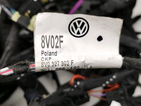 Audi OE TAB010513SP, DWP449563OE Джгут проводів, внутрішня проводка кабіни Audi A3 TAB010513SP