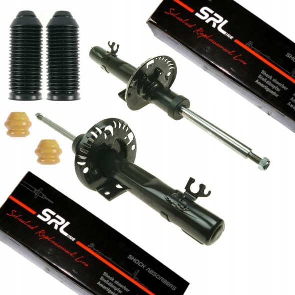 SRLine S010806G+ODB АМОРТИЗАТОРИ + КРИШКИ ПЕРЕДНІ AUDI A1 VW POLO 6R1