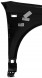 Китай 133101-J-LZ9Y Audi A3 8P 04-08 Крило ліве ОЦИНКОВАНЕ LZ9Y