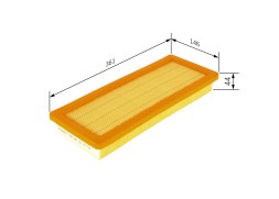 F026400151 BOSCH Фільтр повітряний