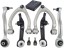 SRLine 5025378-1S Штифт важеля керування Mercedes W220 FRONT SRL 8 шт