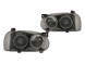 TYC 12451VW ЛАМПИ VW ГОЛЬФ 3 III ПРОЕКТОРИ BLACK TYC