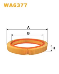 WA6377 WIX FILTERS Фільтр повітряний