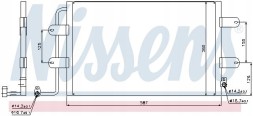 Nissens 940305 Охолоджувач кондиціонера nissens 940305