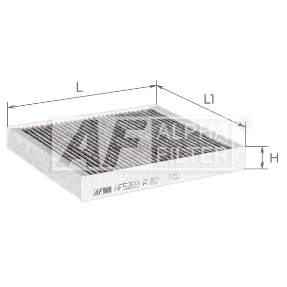 AF5269a ALPHA FILTER Фільтр салону
