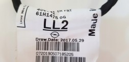 Opel OE 39150210 OPEL ASTRA VK 2019 LL2 ПРОВОДКА БАМПЕРА