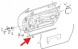 Mercedes-Benz OE Нижній ущільнювач дверей лівих MERCEDES SLK R170 OEM/OE A1706900962
