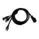 Китай 18531561 Кабель Jaltest ISOBUS для трактора ICM, 7 м