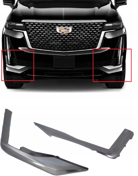 USA USA-17331090 НАКЛАДКА ПЕРЕДНЬОГО БАМПЕРА ПРАВА ЛІВА CADILLAC ESCALADE 21-23