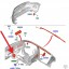 Ford OE JX7B-A042B85-AB3ZHE JX7Z58043B13AC ПОДУШКА БЕЗПЕКИ ВОДІЯ PUMA FOCUS 18- 2357360 _ JX7B-A042B85-AB3ZHE