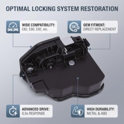 AD BRAKE B0GNL1FRGM ПРИВОД ЗАМКА ПЕРЕДНІХ ЛІВИХ ДВЕРЕЙ BMW E90 F30 F32 ЗАМІННИК OEM