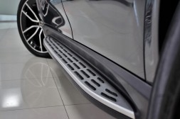 Китай 204547201 Пороги бічні сріблясті алюмінієві з ABS пластику Mercedes GLE W167 SUV 2019+