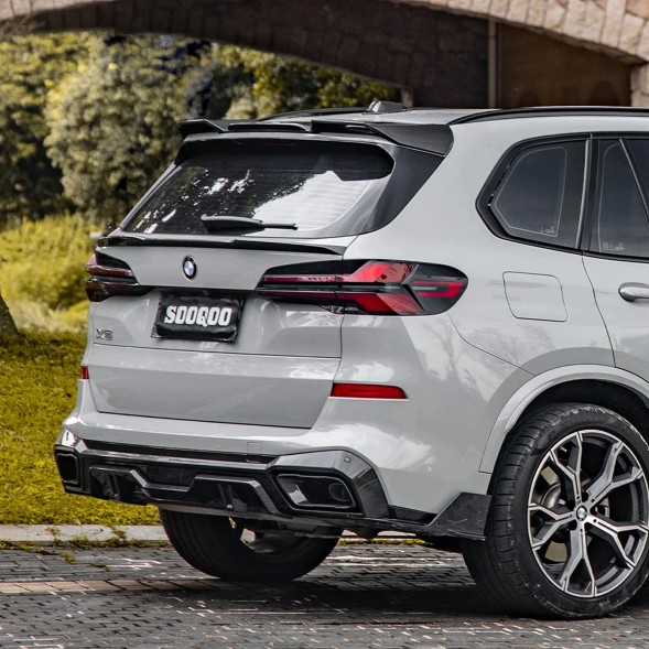 Китай T-417 Карбоновий спойлер-крило на дах для BMW X5 G05 (2018-ПОТІМ) SOOQOO-Style