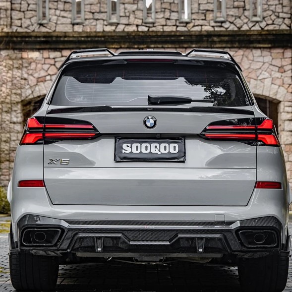 Китай T-417 Карбоновий спойлер-крило на дах для BMW X5 G05 (2018-ПОТІМ) SOOQOO-Style