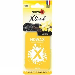 NX07536 NOWAX Автомобільний ароматизатор повітря NOWAX серія X CARD Vanilla